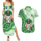 Canberra Raiders NAIDOC Week 2026 Couples Matching Summer Maxi Dress and Hawaiian Shirt First Nations of Australia Aboriginal Mascot Rugby