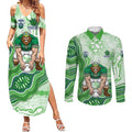 Canberra Raiders NAIDOC Week 2026 Couples Matching Summer Maxi Dress and Long Sleeve Button Shirt First Nations of Australia Aboriginal Mascot Rugby