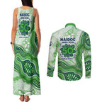 Canberra Raiders NAIDOC Week 2026 Couples Matching Tank Maxi Dress and Long Sleeve Button Shirt First Nations of Australia Aboriginal Mascot Rugby