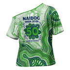 Canberra Raiders NAIDOC Week 2026 Cross Shoulder Shirt First Nations of Australia Aboriginal Mascot Rugby