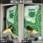 Canberra Raiders NAIDOC Week 2026 Door Cover First Nations of Australia Aboriginal Mascot Rugby