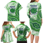 Canberra Raiders NAIDOC Week 2026 Family Matching Long Sleeve Bodycon Dress and Hawaiian Shirt First Nations of Australia Aboriginal Mascot Rugby