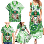 Canberra Raiders NAIDOC Week 2026 Family Matching Summer Maxi Dress and Hawaiian Shirt First Nations of Australia Aboriginal Mascot Rugby