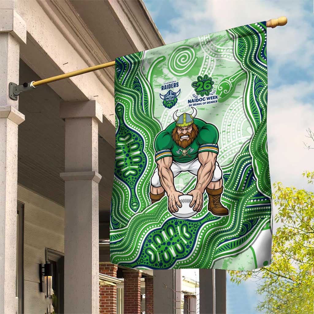 Canberra Raiders NAIDOC Week 2026 Garden Flag First Nations of Australia Aboriginal Mascot Rugby