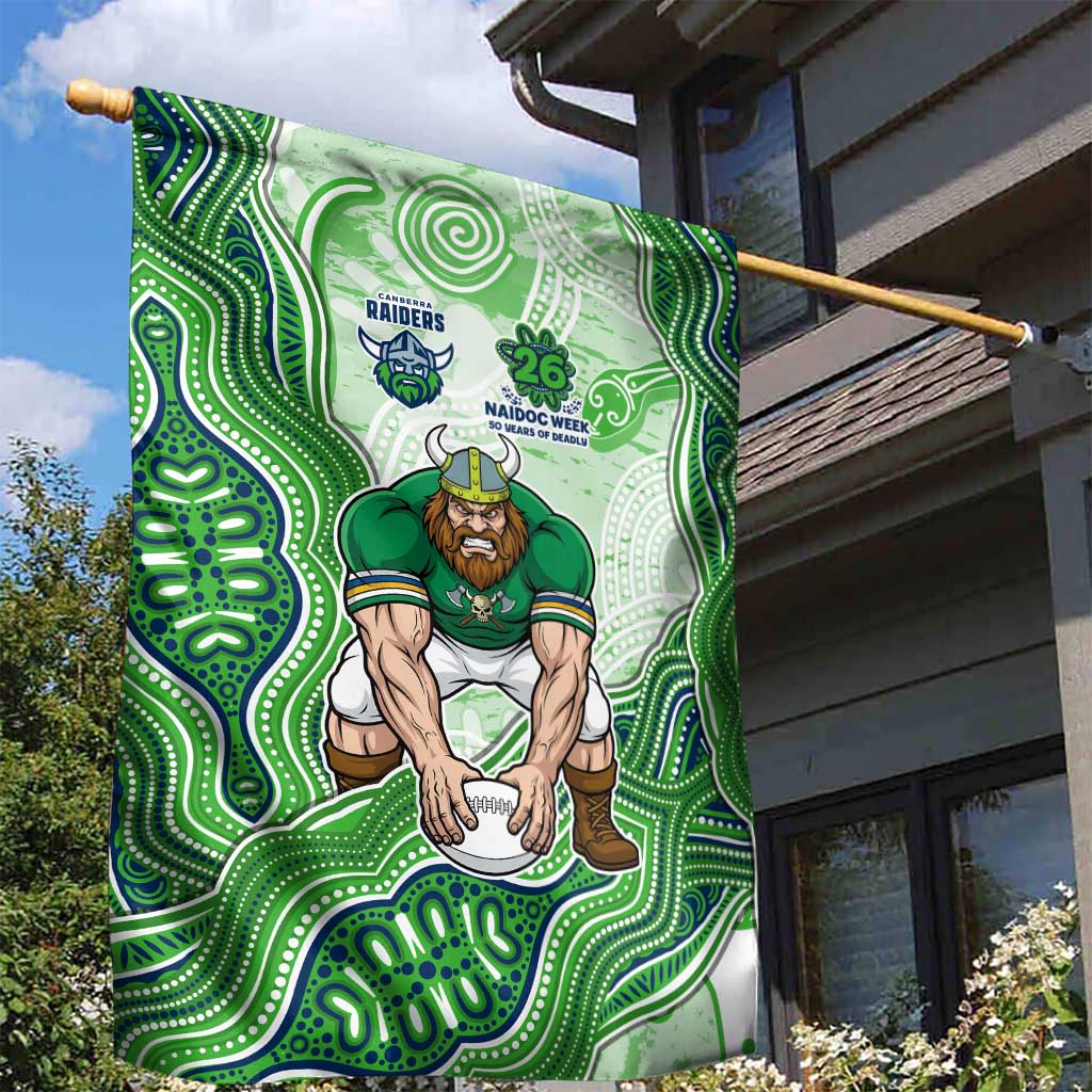 Canberra Raiders NAIDOC Week 2026 Garden Flag First Nations of Australia Aboriginal Mascot Rugby