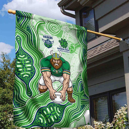 Canberra Raiders NAIDOC Week 2026 Garden Flag First Nations of Australia Aboriginal Mascot Rugby