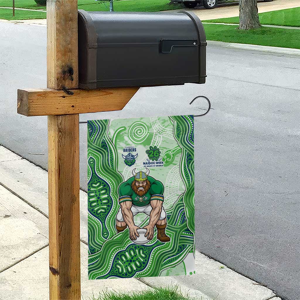 Canberra Raiders NAIDOC Week 2026 Garden Flag First Nations of Australia Aboriginal Mascot Rugby