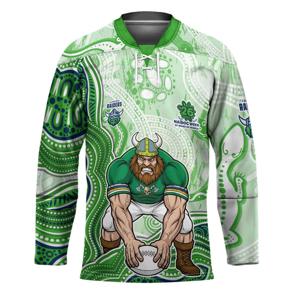 Canberra Raiders NAIDOC Week 2026 Hockey Jersey First Nations of Australia Aboriginal Mascot Rugby
