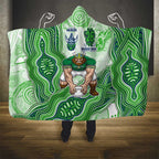 Canberra Raiders NAIDOC Week 2026 Hooded Blanket First Nations of Australia Aboriginal Mascot Rugby