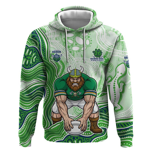 Canberra Raiders NAIDOC Week 2026 Hoodie First Nations of Australia Aboriginal Mascot Rugby
