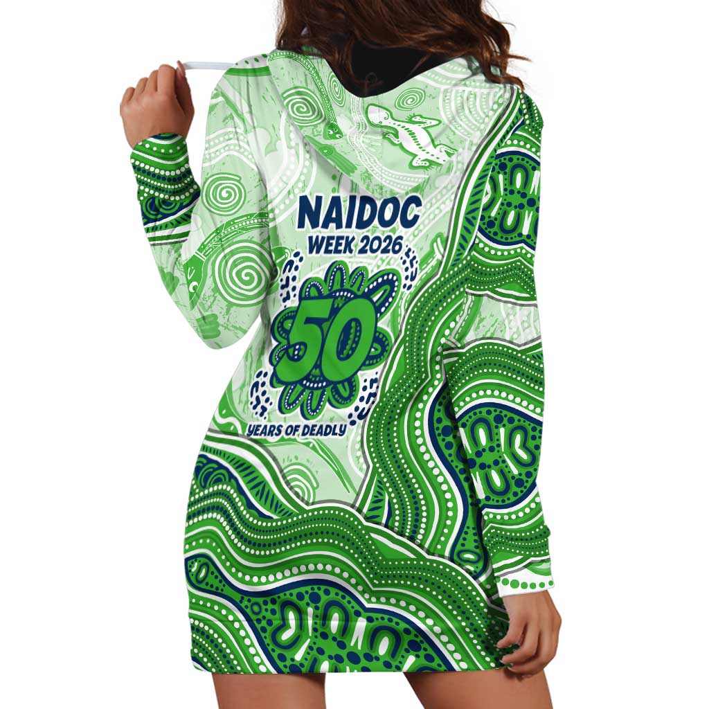 Canberra Raiders NAIDOC Week 2026 Hoodie Dress First Nations of Australia Aboriginal Mascot Rugby