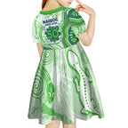 Canberra Raiders NAIDOC Week 2026 Kid Short Sleeve Dress First Nations of Australia Aboriginal Mascot Rugby