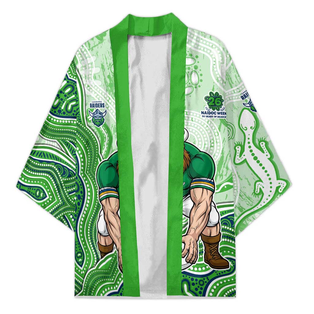 Canberra Raiders NAIDOC Week 2026 Kimono First Nations of Australia Aboriginal Mascot Rugby