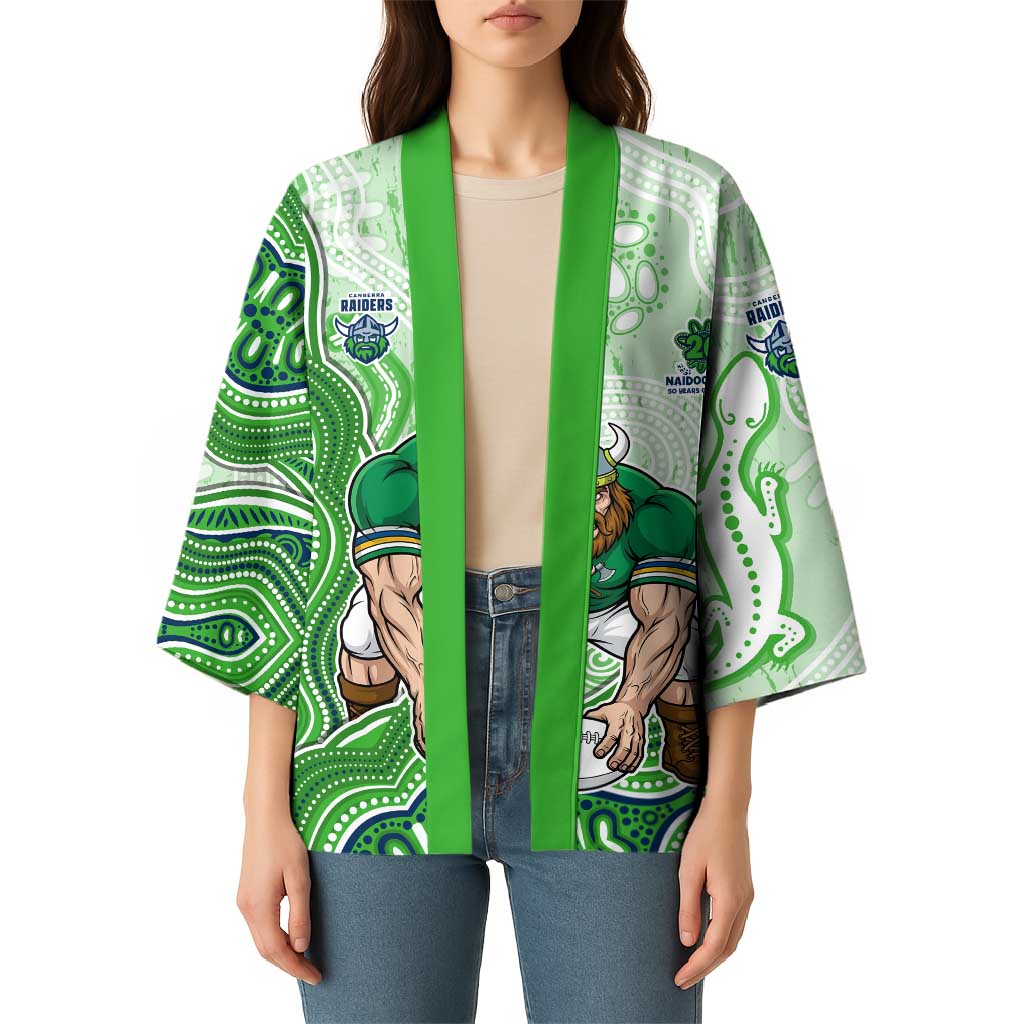 Canberra Raiders NAIDOC Week 2026 Kimono First Nations of Australia Aboriginal Mascot Rugby
