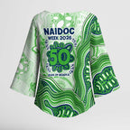 Canberra Raiders NAIDOC Week 2026 Kimono Sleeve Blouse First Nations of Australia Aboriginal Mascot Rugby