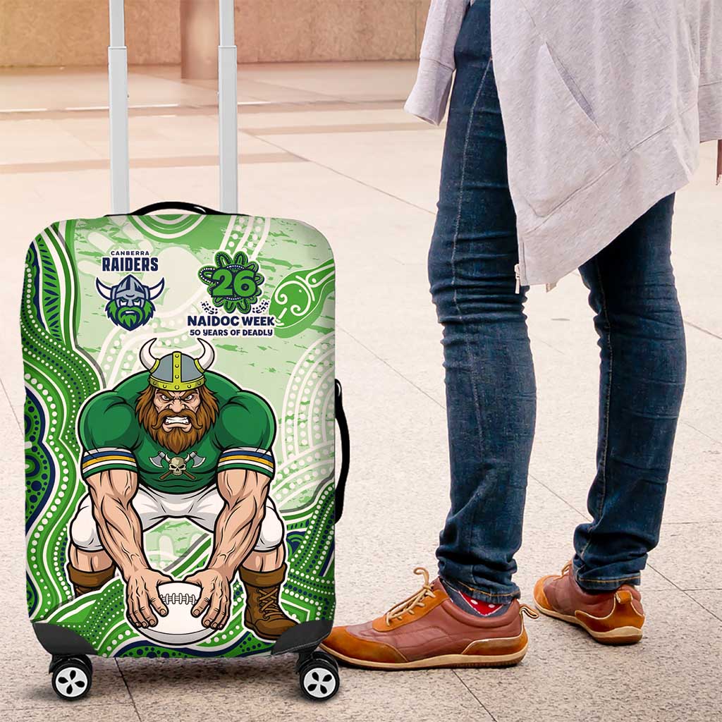 Canberra Raiders NAIDOC Week 2026 Luggage Cover First Nations of Australia Aboriginal Mascot Rugby