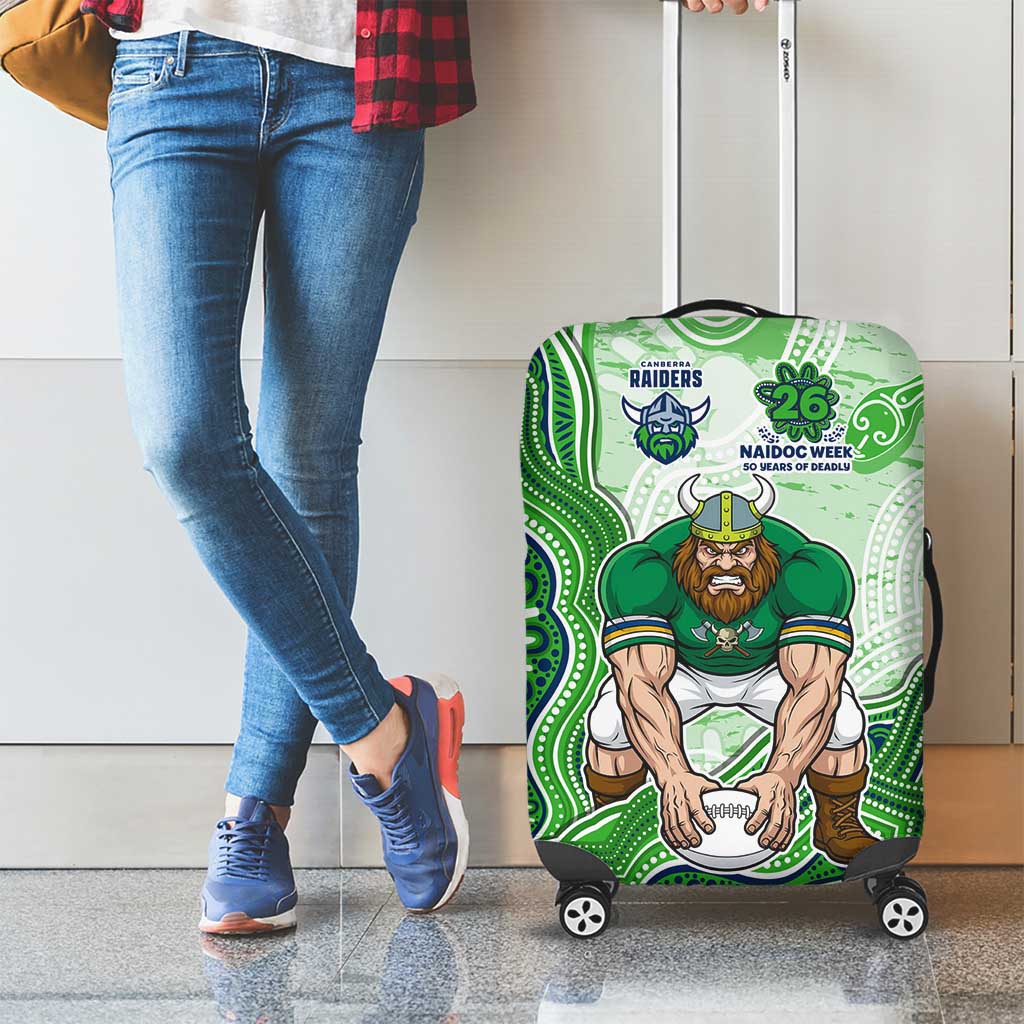 Canberra Raiders NAIDOC Week 2026 Luggage Cover First Nations of Australia Aboriginal Mascot Rugby