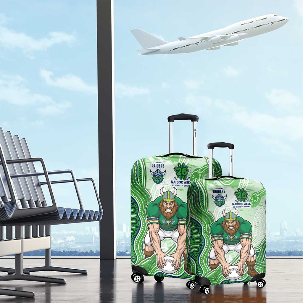 Canberra Raiders NAIDOC Week 2026 Luggage Cover First Nations of Australia Aboriginal Mascot Rugby