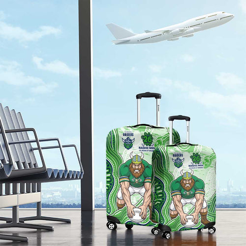 Canberra Raiders NAIDOC Week 2026 Luggage Cover First Nations of Australia Aboriginal Mascot Rugby
