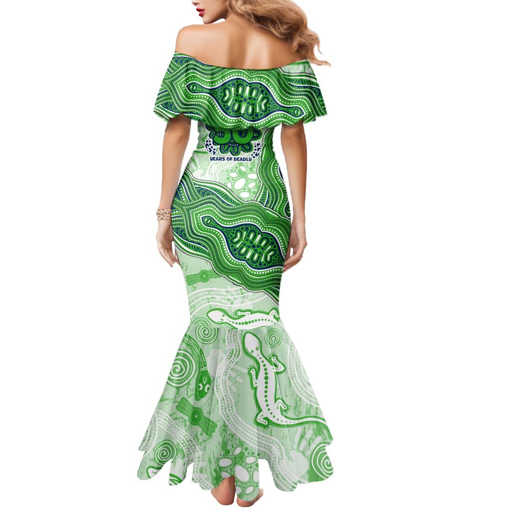 Canberra Raiders NAIDOC Week 2026 Mermaid Dress First Nations of Australia Aboriginal Mascot Rugby