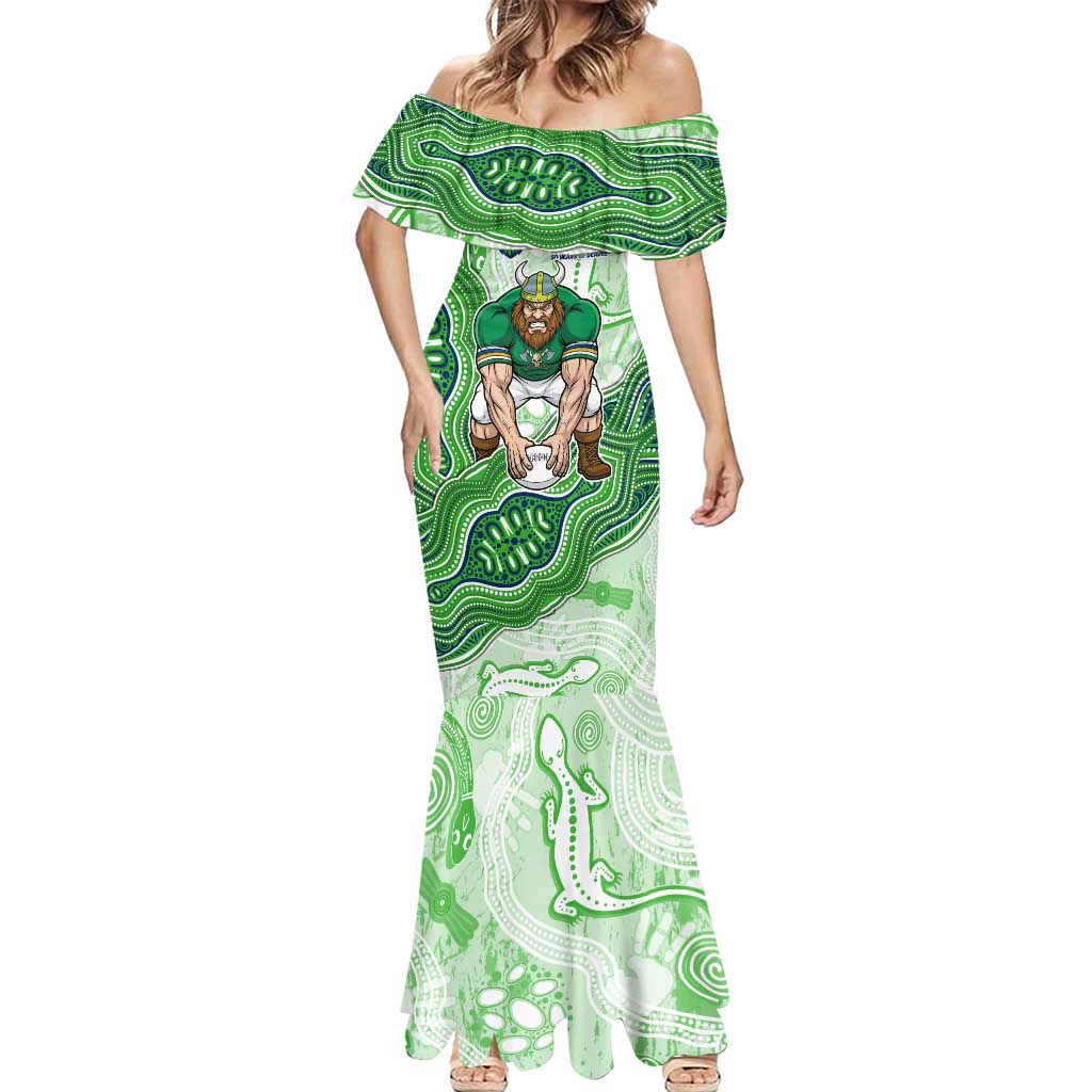 Canberra Raiders NAIDOC Week 2026 Mermaid Dress First Nations of Australia Aboriginal Mascot Rugby