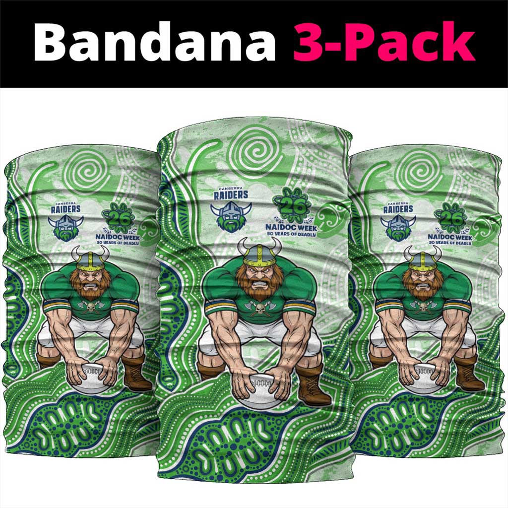 Canberra Raiders NAIDOC Week 2026 Neck Gaiter First Nations of Australia Aboriginal Mascot Rugby