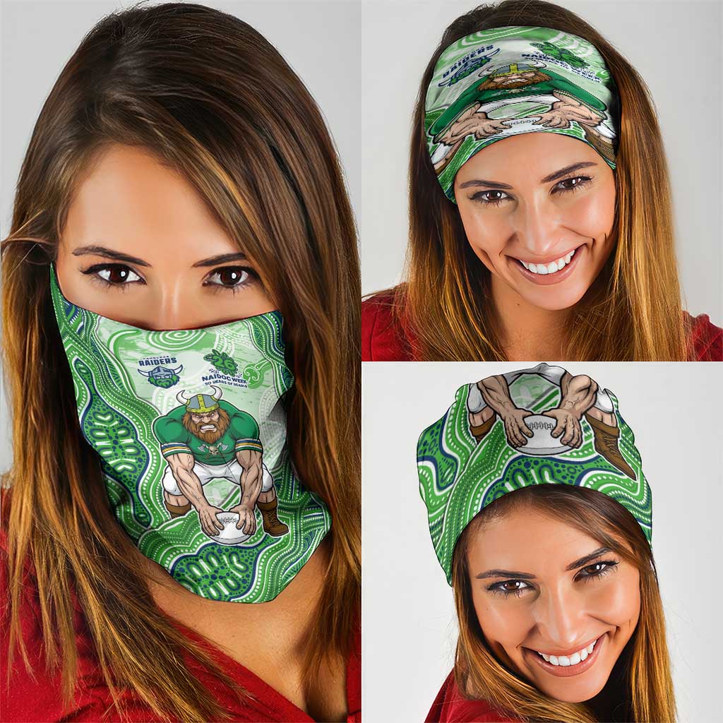Canberra Raiders NAIDOC Week 2026 Neck Gaiter First Nations of Australia Aboriginal Mascot Rugby