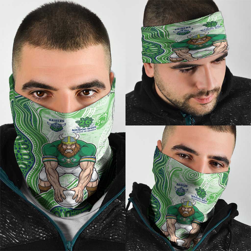 Canberra Raiders NAIDOC Week 2026 Neck Gaiter First Nations of Australia Aboriginal Mascot Rugby