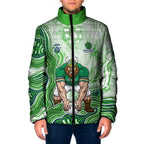 Canberra Raiders NAIDOC Week 2026 Padded Jacket First Nations of Australia Aboriginal Mascot Rugby