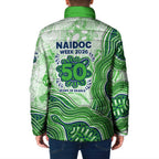 Canberra Raiders NAIDOC Week 2026 Padded Jacket First Nations of Australia Aboriginal Mascot Rugby