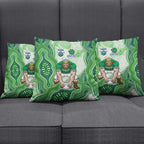 Canberra Raiders NAIDOC Week 2026 Pillow Cover First Nations of Australia Aboriginal Mascot Rugby