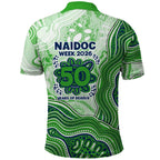 Canberra Raiders NAIDOC Week 2026 Polo Shirt First Nations of Australia Aboriginal Mascot Rugby