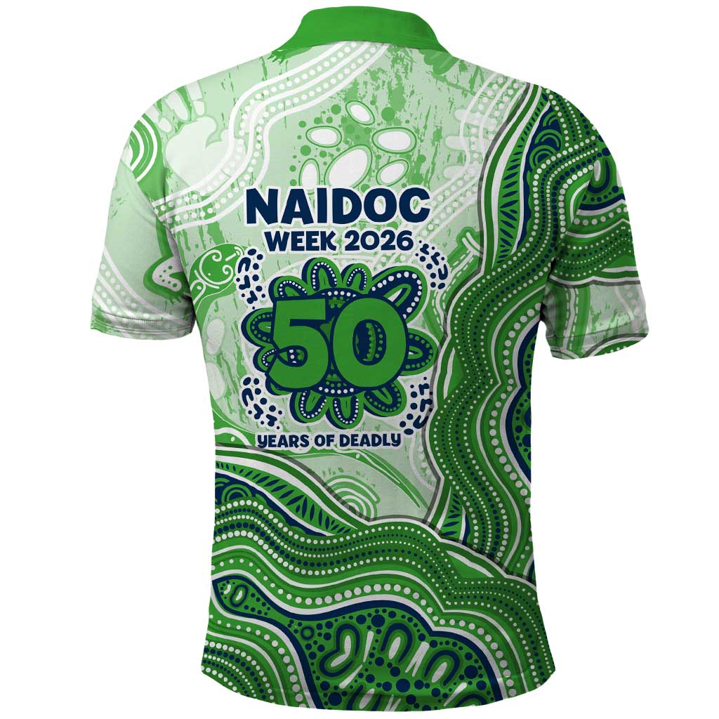 Canberra Raiders NAIDOC Week 2026 Polo Shirt First Nations of Australia Aboriginal Mascot Rugby