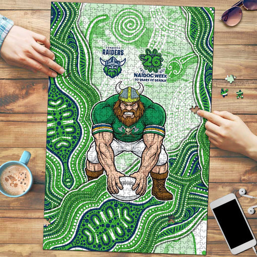 Canberra Raiders NAIDOC Week 2026 Puzzle First Nations of Australia Aboriginal Mascot Rugby