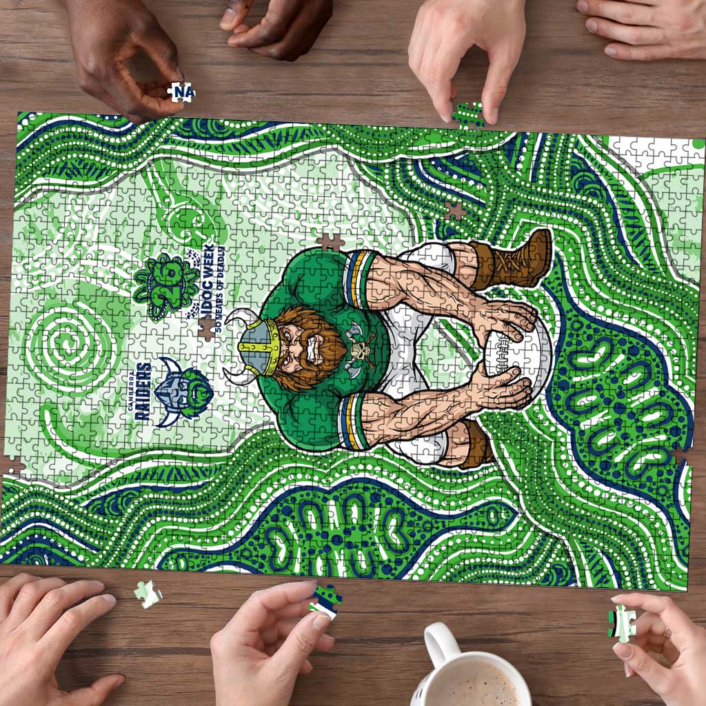 Canberra Raiders NAIDOC Week 2026 Puzzle First Nations of Australia Aboriginal Mascot Rugby