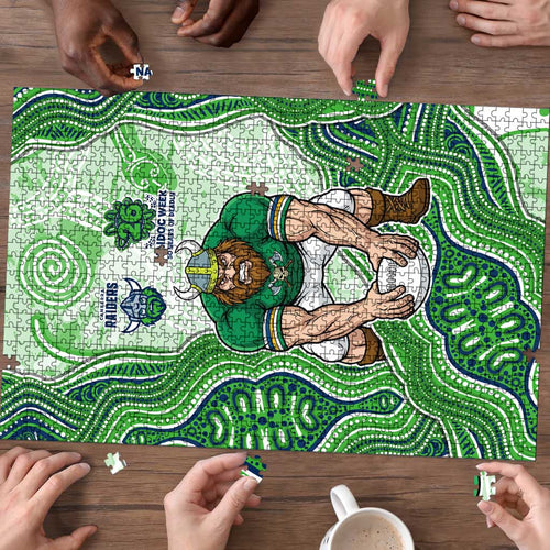 Canberra Raiders NAIDOC Week 2026 Puzzle First Nations of Australia Aboriginal Mascot Rugby