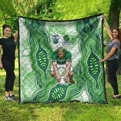 Canberra Raiders NAIDOC Week 2026 Quilt First Nations of Australia Aboriginal Mascot Rugby