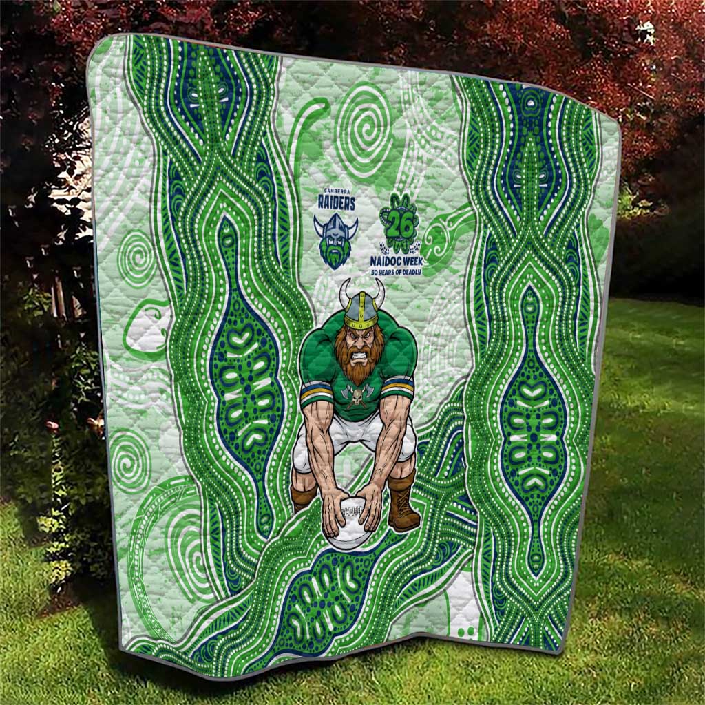 Canberra Raiders NAIDOC Week 2026 Quilt First Nations of Australia Aboriginal Mascot Rugby