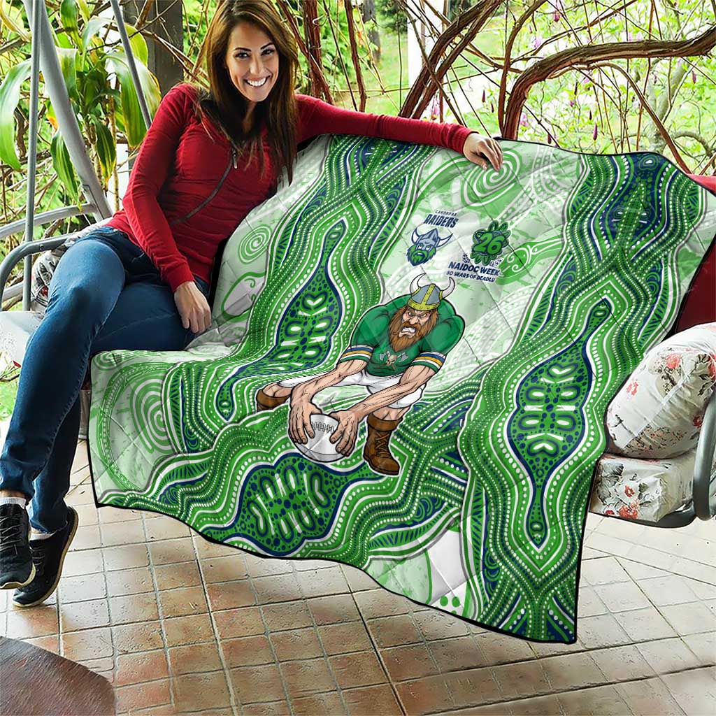 Canberra Raiders NAIDOC Week 2026 Quilt First Nations of Australia Aboriginal Mascot Rugby