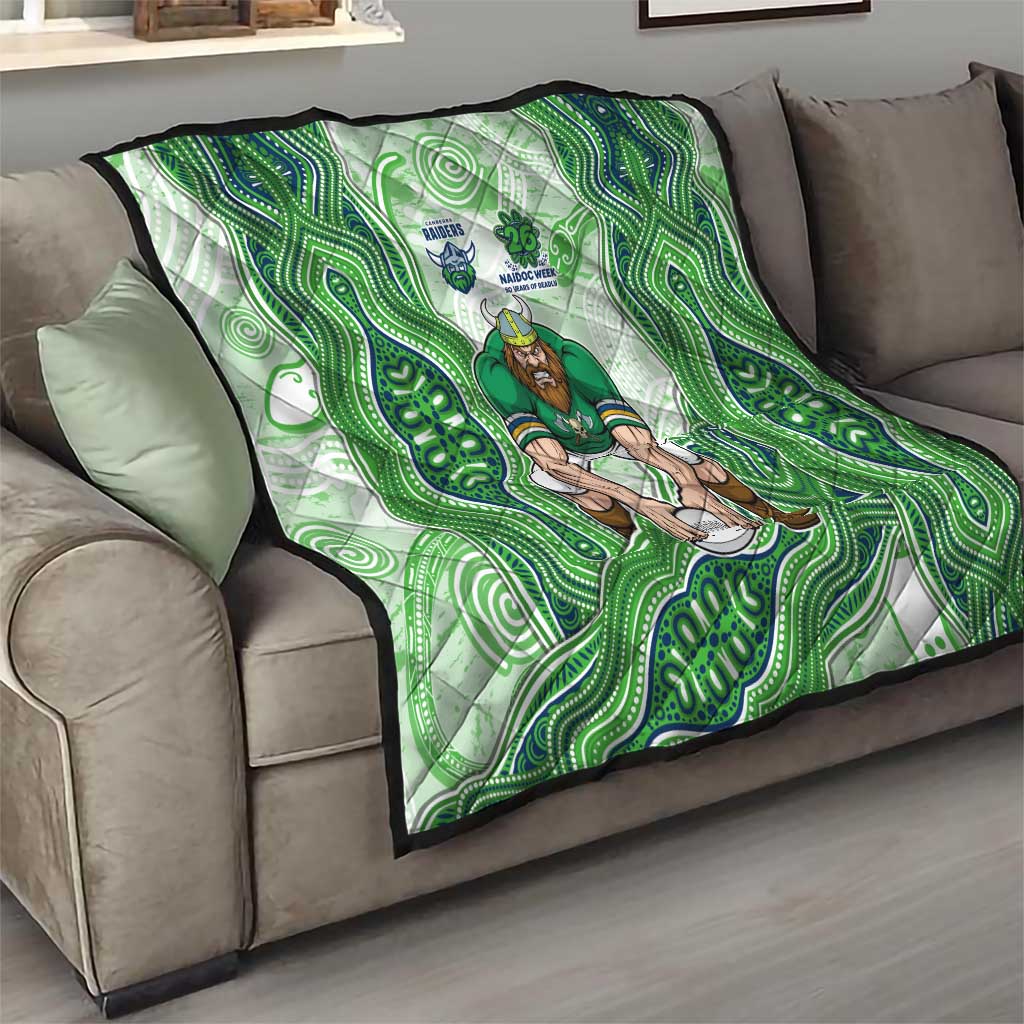 Canberra Raiders NAIDOC Week 2026 Quilt First Nations of Australia Aboriginal Mascot Rugby