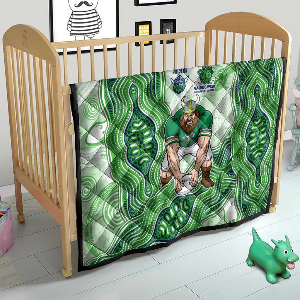 Canberra Raiders NAIDOC Week 2026 Quilt First Nations of Australia Aboriginal Mascot Rugby