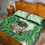 Canberra Raiders NAIDOC Week 2026 Quilt Bed Set First Nations of Australia Aboriginal Mascot Rugby
