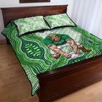 Canberra Raiders NAIDOC Week 2026 Quilt Bed Set First Nations of Australia Aboriginal Mascot Rugby