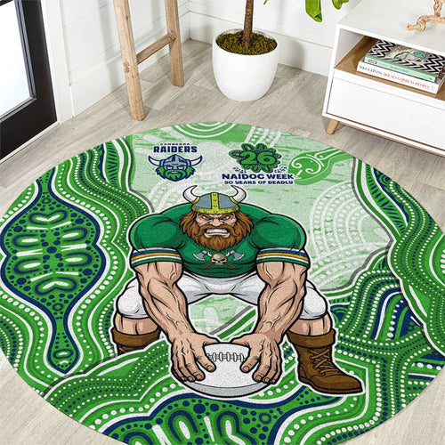 Canberra Raiders NAIDOC Week 2026 Round Carpet First Nations of Australia Aboriginal Mascot Rugby