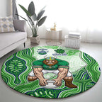 Canberra Raiders NAIDOC Week 2026 Round Carpet First Nations of Australia Aboriginal Mascot Rugby