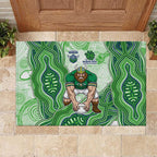 Canberra Raiders NAIDOC Week 2026 Rubber Doormat First Nations of Australia Aboriginal Mascot Rugby