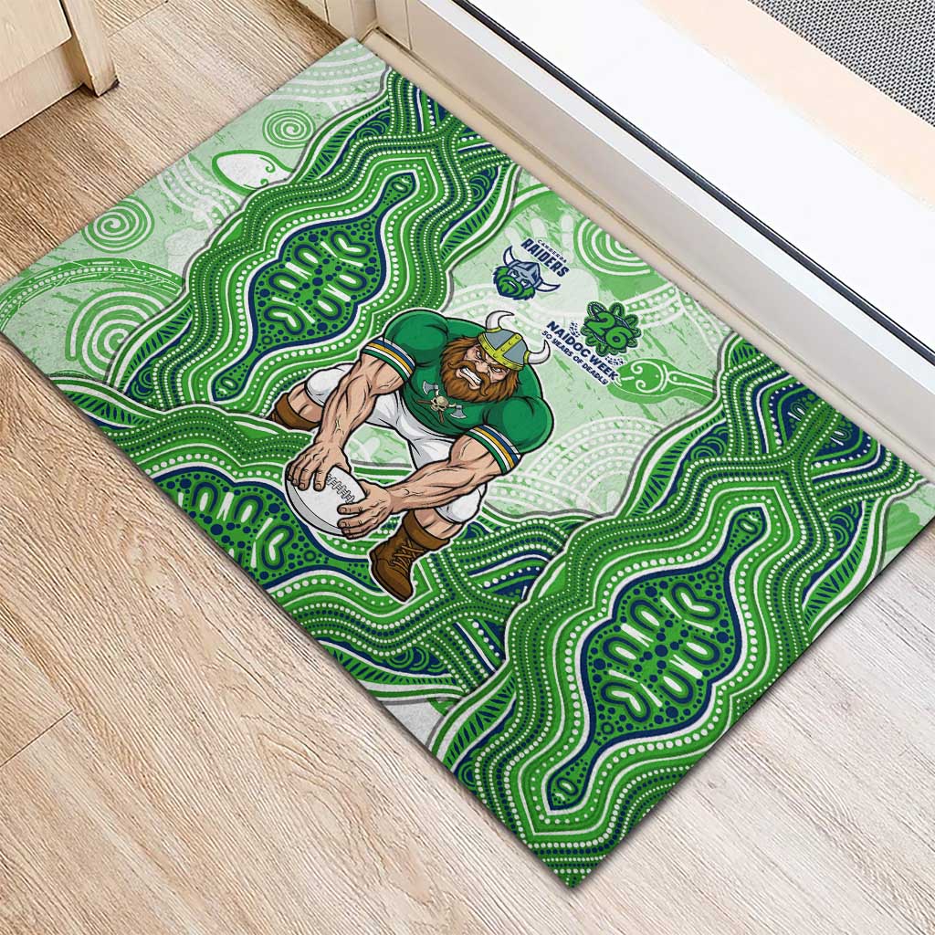 Canberra Raiders NAIDOC Week 2026 Rubber Doormat First Nations of Australia Aboriginal Mascot Rugby