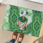 Canberra Raiders NAIDOC Week 2026 Rubber Doormat First Nations of Australia Aboriginal Mascot Rugby