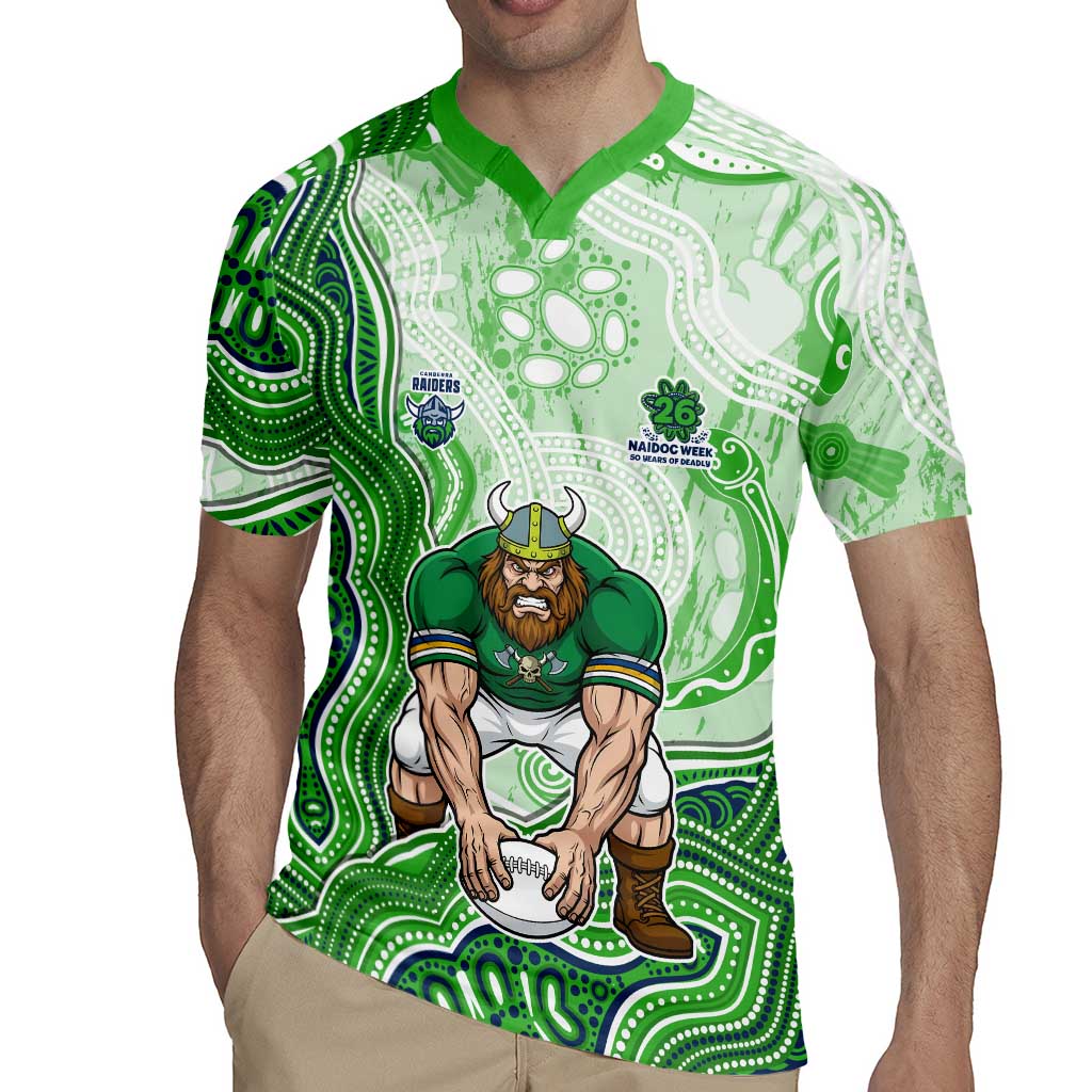Canberra Raiders NAIDOC Week 2026 Rugby Jersey First Nations of Australia Aboriginal Mascot Rugby