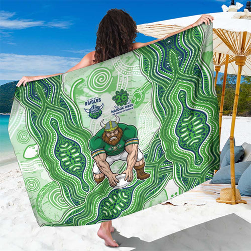 Canberra Raiders NAIDOC Week 2026 Sarong First Nations of Australia Aboriginal Mascot Rugby